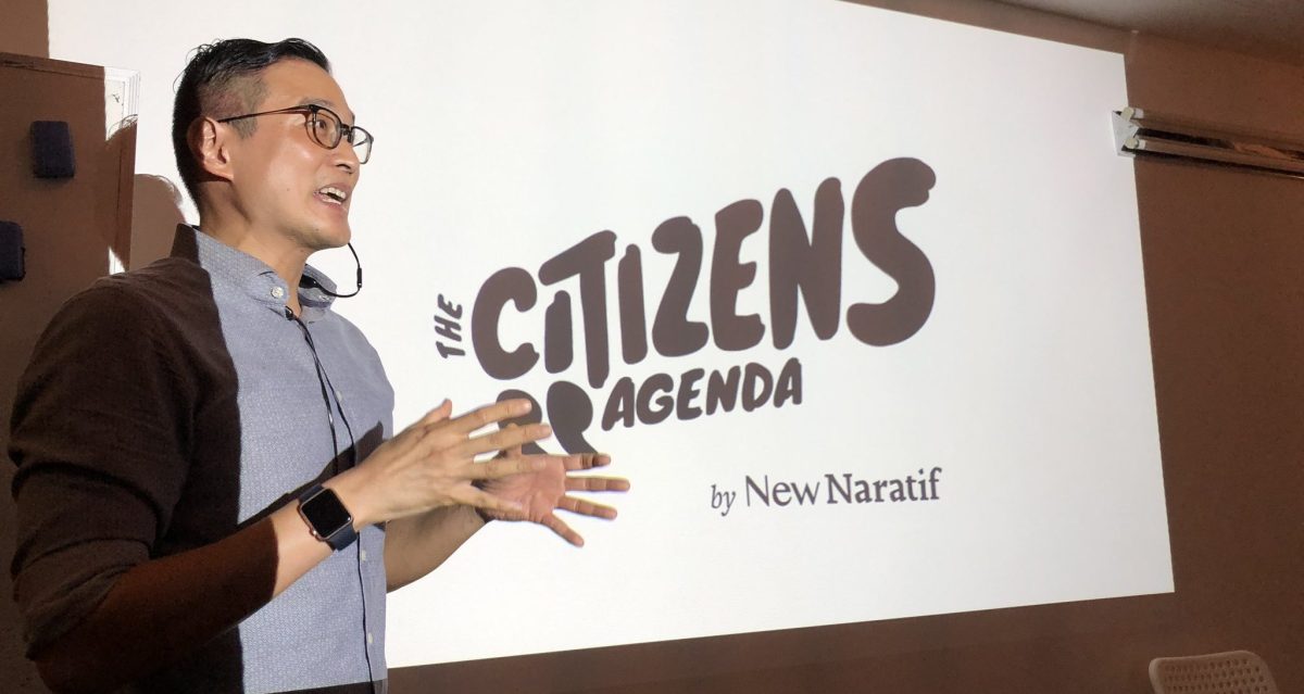 The Citizens Agenda launch - New Naratif