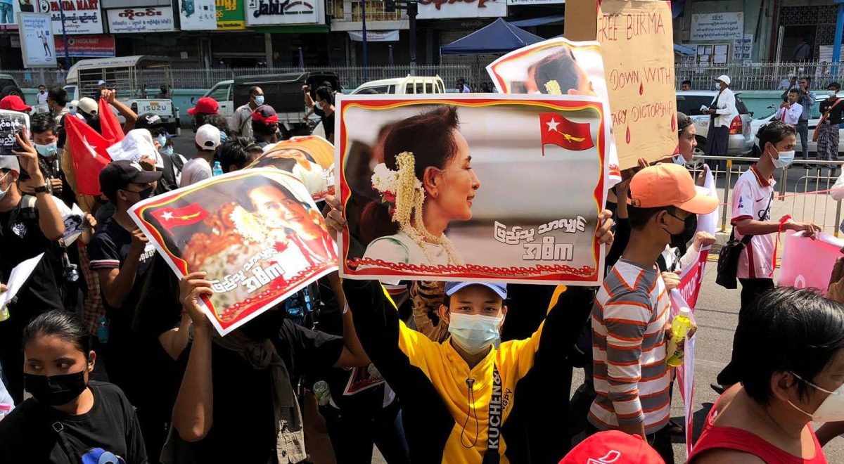 Myanmar Activist: We Want Our Own Script