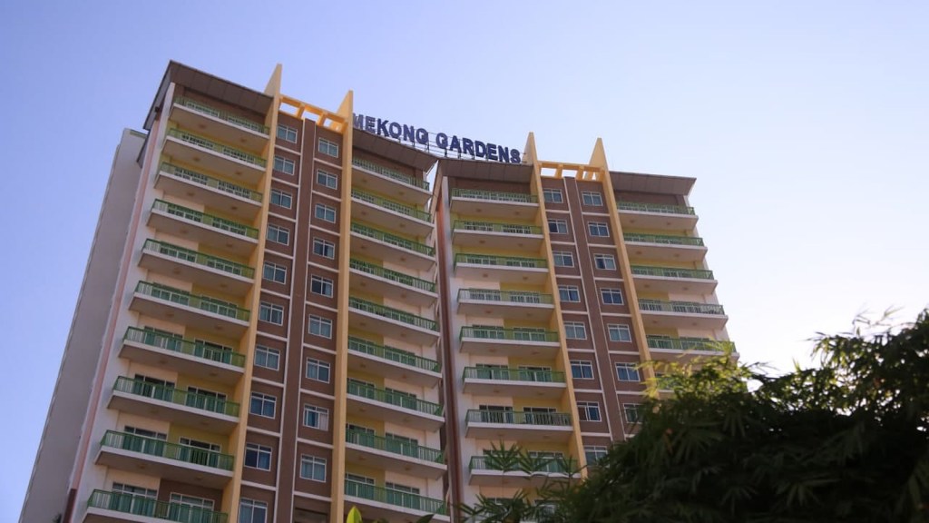 The Mekong Gardens condominiums in Phnom Penh’s Chroy Changva District on 9 December 2020.