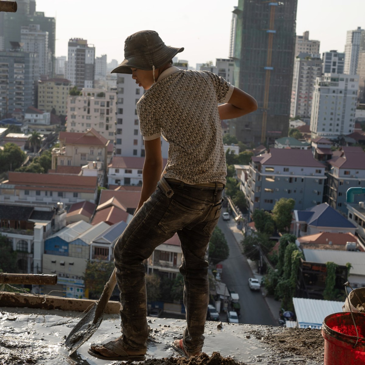 Cambodia’s At-Risk Construction Workers Raise Families On-Site